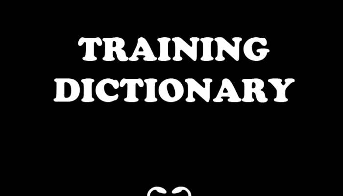 Training Dictionary