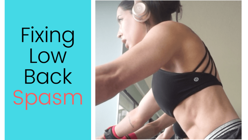 Fixing Low Back Spasm | Dr. Sara Solomon