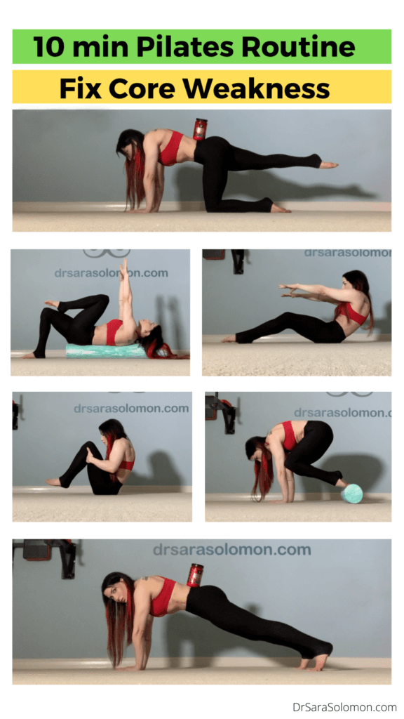 10 Minute Pilates Workout for More Energy! 