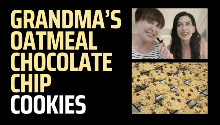 Grandma’s Oatmeal Chocolate Chip Cookies