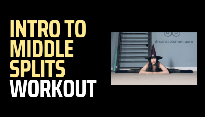 5 Minute Workout: Intro to Middle Splits