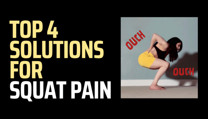 Fix Knee & Back Pain in Squats